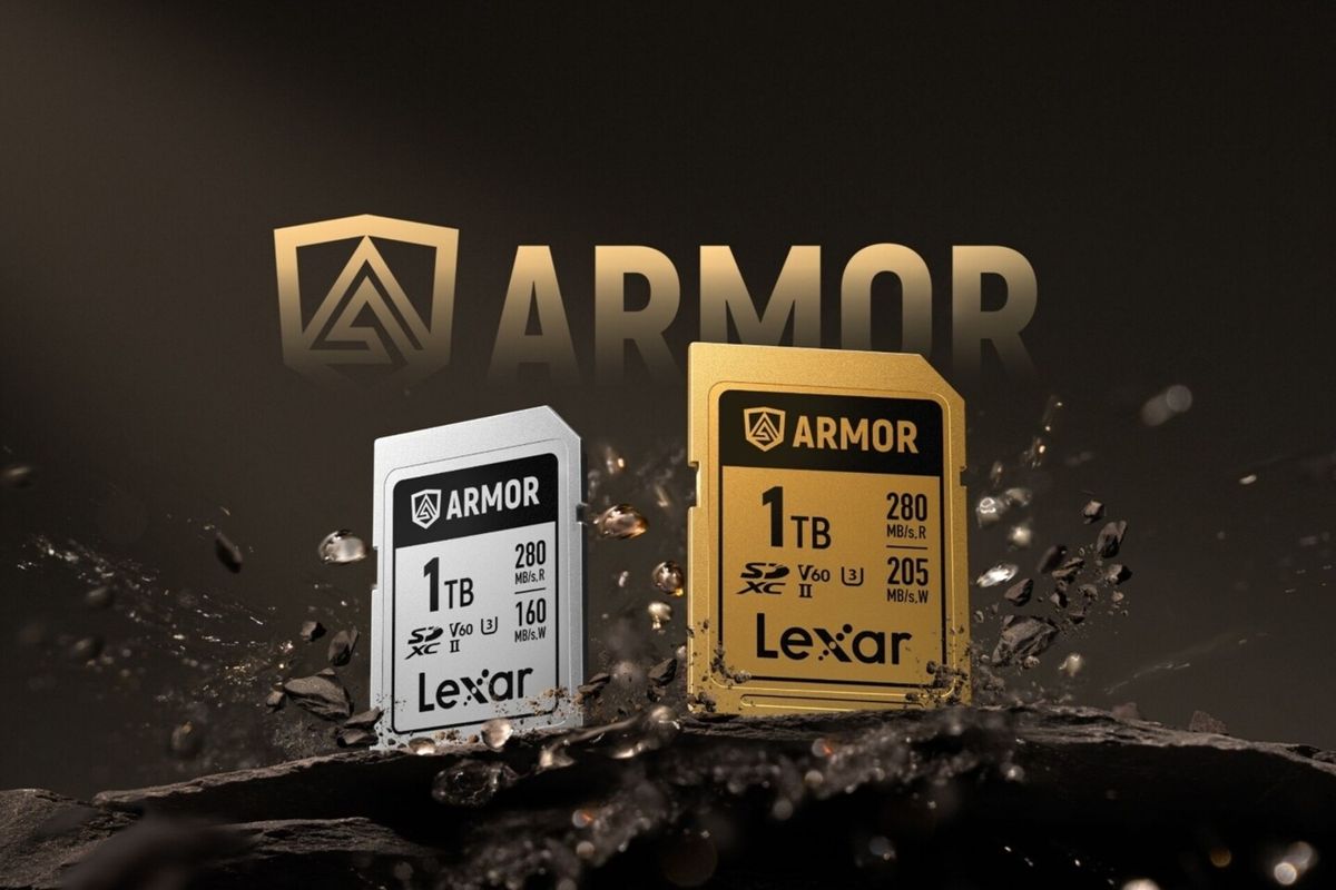 Faster than a hard drive; Lexar’s new Armor SD cards are waterproof, dustproof and the most durable memory cards ever created