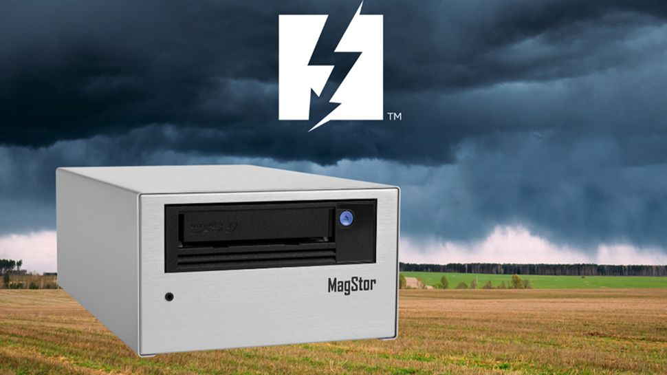MagStor just launched the world’s first Thunderbolt 5 LTO tape drive but I dread to ask how much it will cost