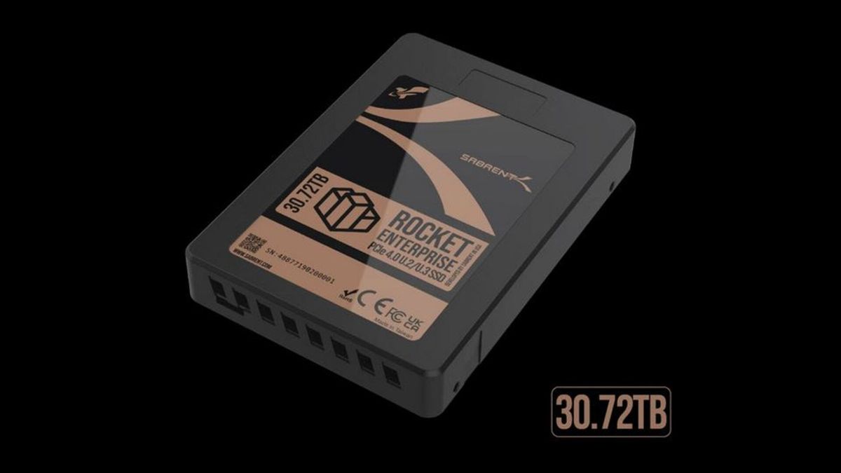 Sabrent has launched a PCIe 4.0 30.72TB SSD for enterprise and hyperscalers and at more than $4,400, I’m not sure it is a bargain