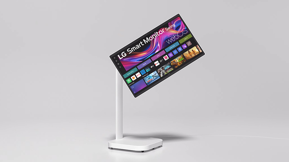 LG just launched a 4K touchscreen monitor you can roll around the house and yes, it has apps and charges your laptop too