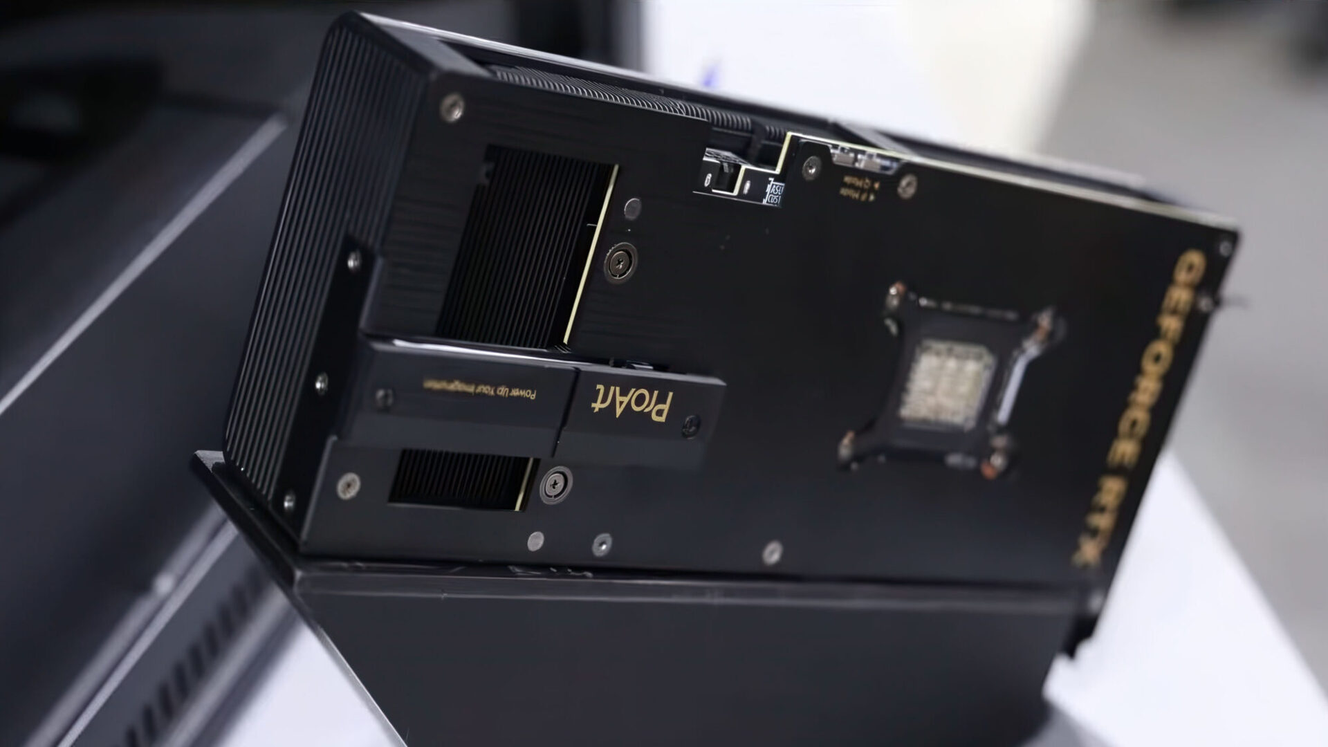 This wild RTX 5080 packs a hidden SSD and wants to become your AI development powerhouse
