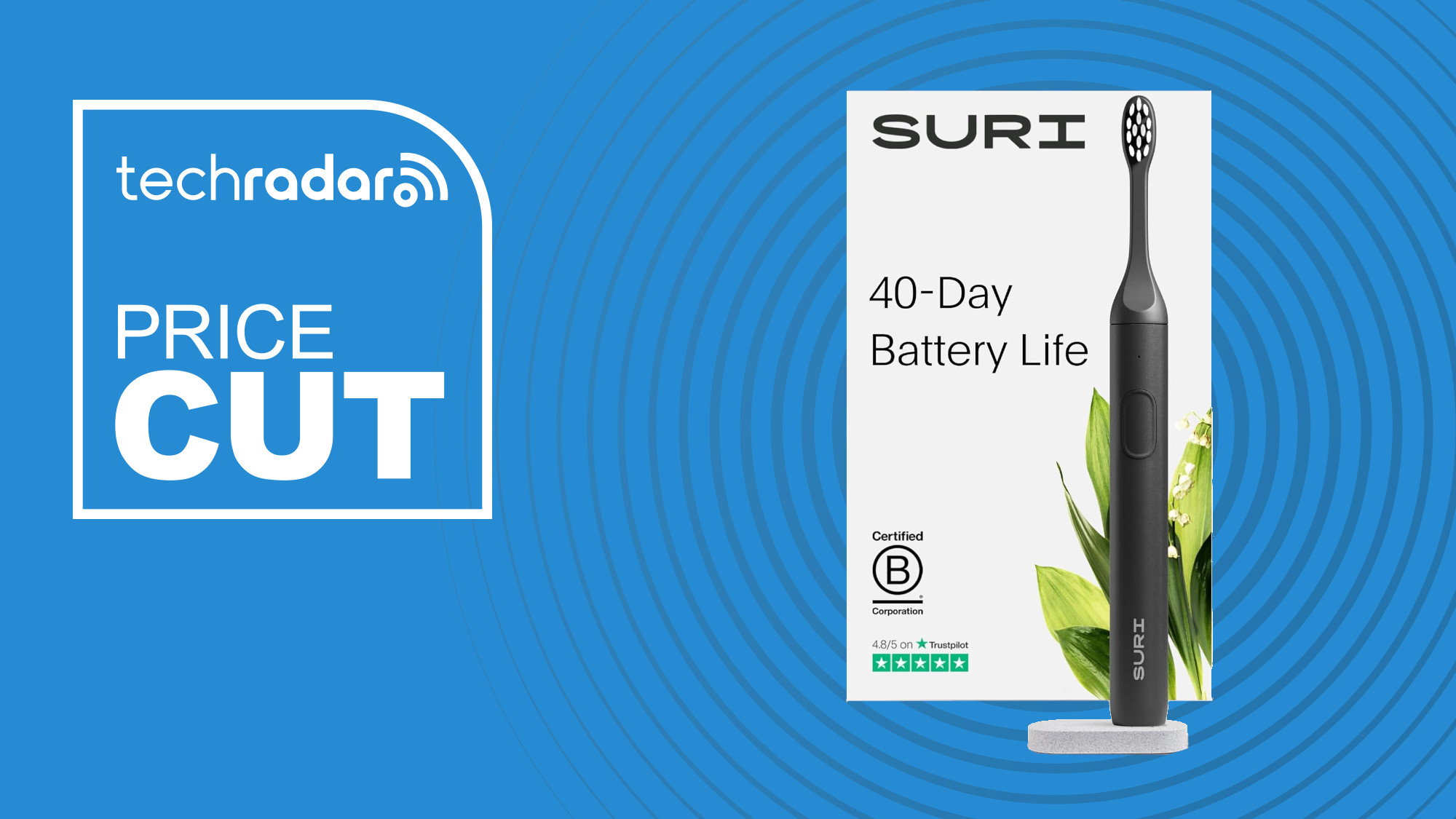 This well-rated and sustainable Suri electric toothbrush is now 15% off – here’s why I love it