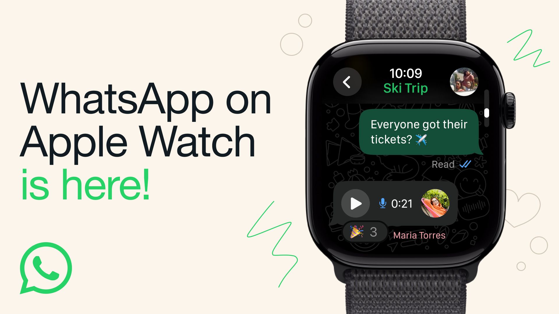 The WhatsApp team is aware that the new Apple Watch app is crashing on certain models – and is ‘working quickly’ to fix it