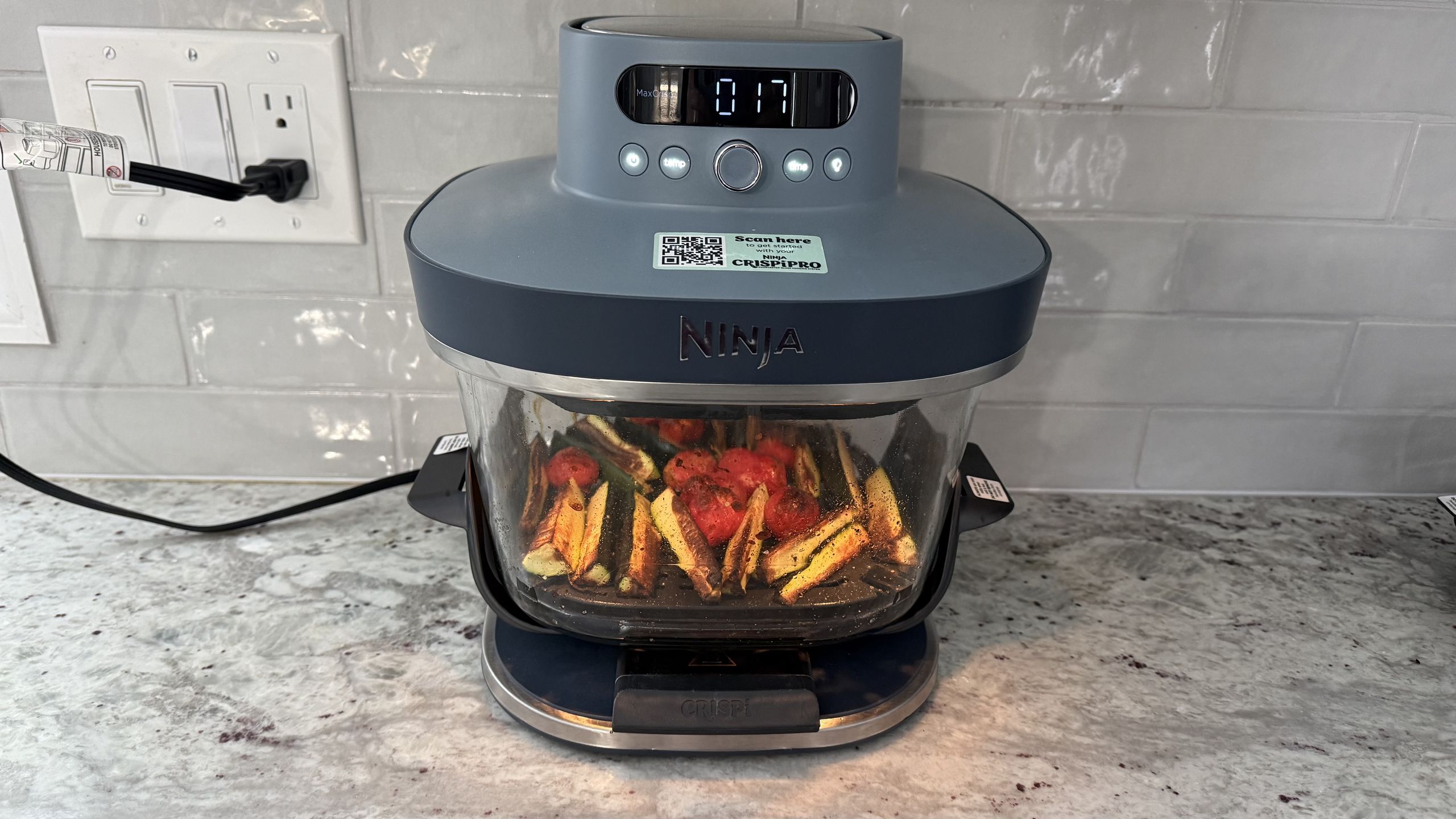 The Ninja Crispi Pro 6-in-1 Glass Countertop Air Fryer review: super-sized for families and entertaining