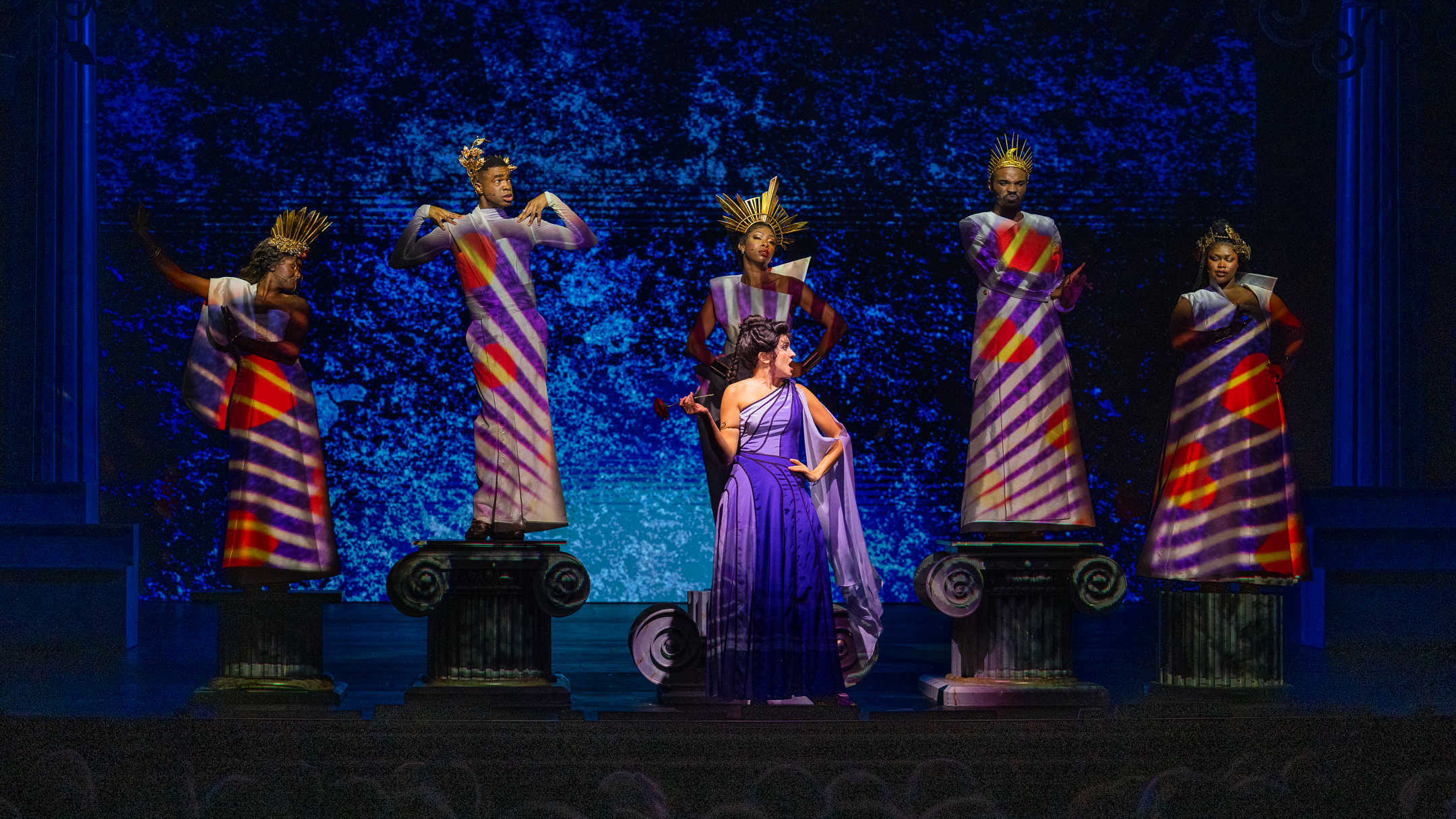 Disney Destiny’s Hercules musical features a standout projection effect that I can’t stop talking about