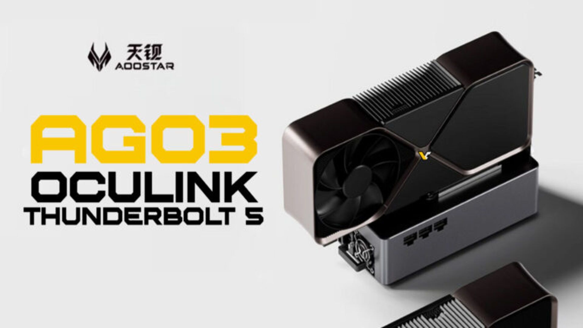 Aoostar’s AG03 eGPU dock arrives with strong specs but skips M.2 and LAN, leaving users searching for solutions
